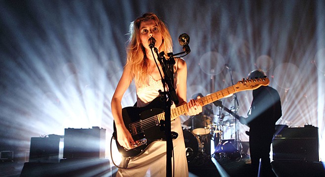 English alt-rockers Wolf Alice take the all-ages stage at the Irenic on Monday.