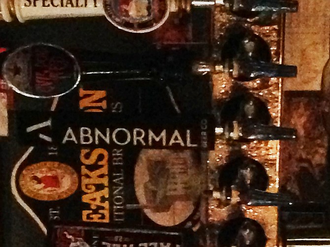 5pm Session Ale by Abnormal Beer Co., on tap at Hamilton's Tavern.