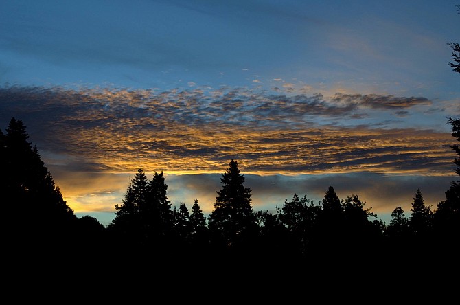 Sunrise at Palomar Mountian