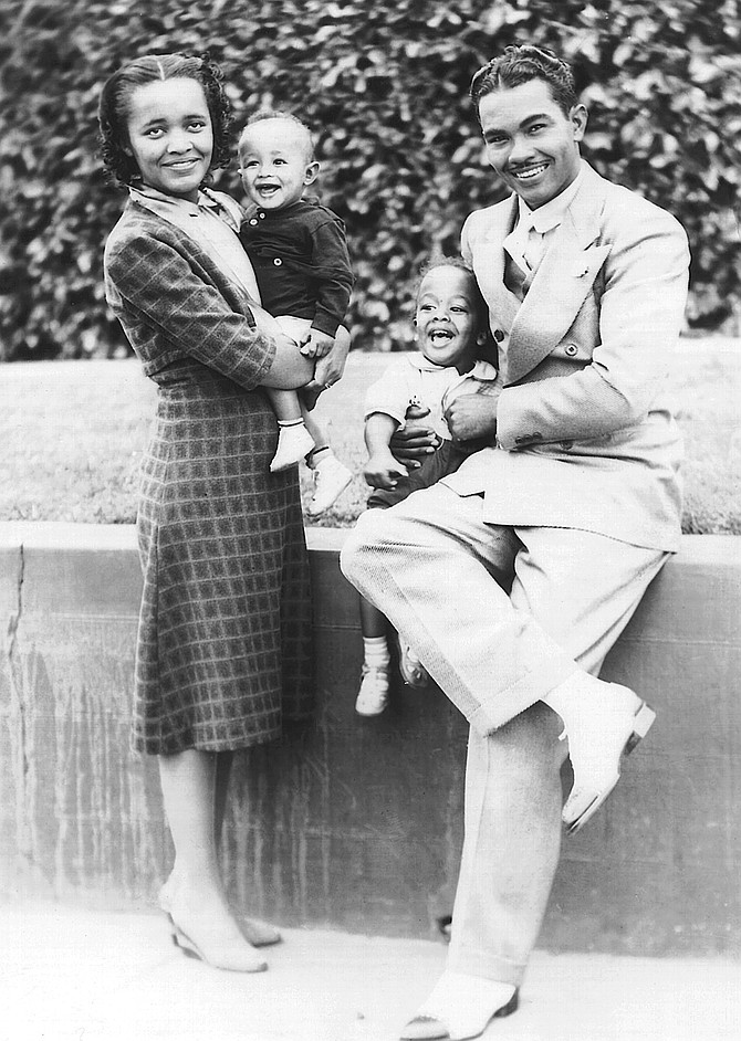 Peggy and York Mitchell, with sons York Jr. and Duke, c. 1940. My father had the meaty good looks that are no longer in fashion, the kind that helped make young Ernest Hemingway famous and Clark Gable a matinee idol.