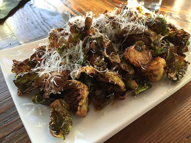 Crispy brussels sprouts