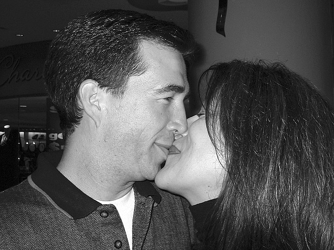 David and Traci Lawson. "We started dating secretly, without letting anyone know, as we weren’t sure if it was acceptable or not."