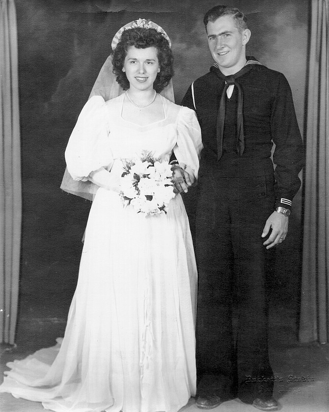 Nellie and Dick Lovell. She warned Dick that if he didn’t want a big family, he should back out. “And he said he could handle it.”