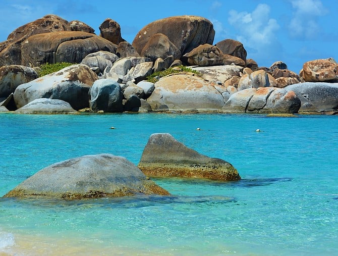 The Baths of Virgin Gorda.