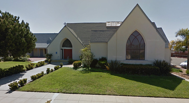 St. Anne's, in Oceanside, is located in a residential area.