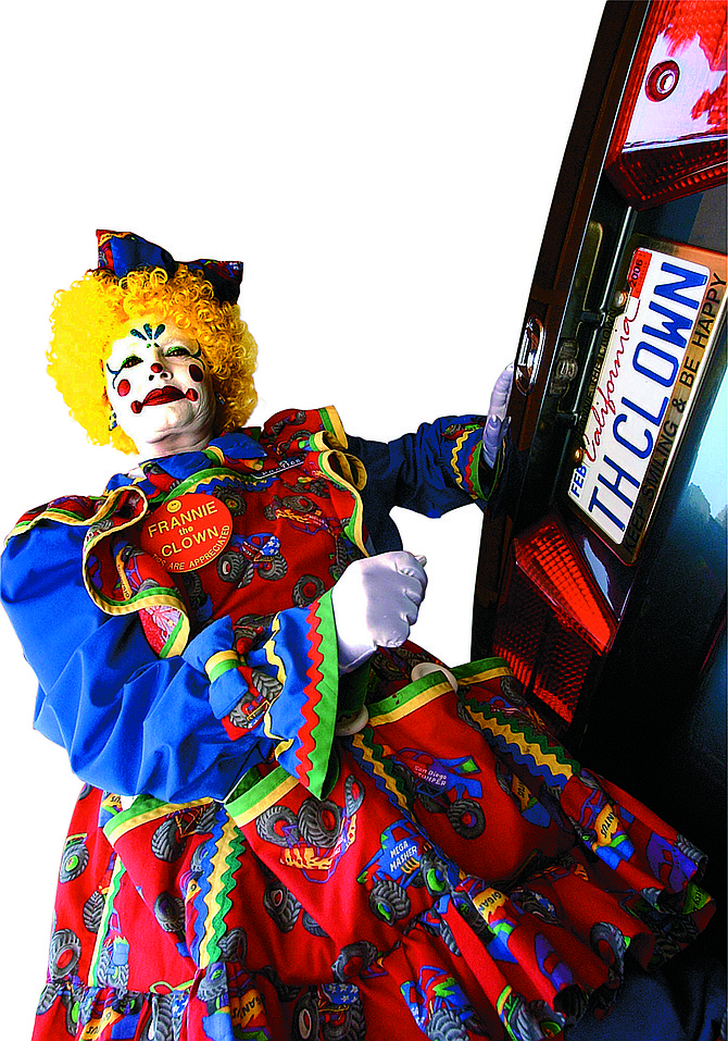 Frannie the Clown: "What I take to a hospital is different from what I'd take to a birthday party."