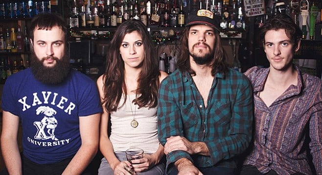 Indie-folkies Houndmouth touring in support of this year's Little Neon Limelight