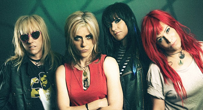 Keep your eyes peeled for the upcoming rock-doc on L7. - Image by Rob Sheridan