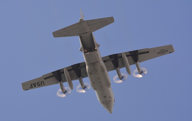 Fly over at Seaport Village.
