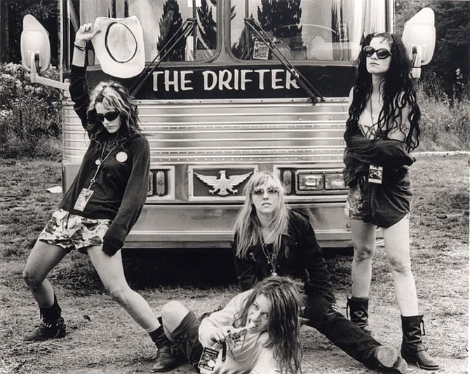 Check out our interview with L7 in this week's issue, and then catch their set behind the Observatory Saturday night.