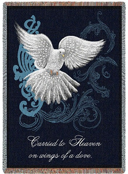 Memorial Dove Blanket