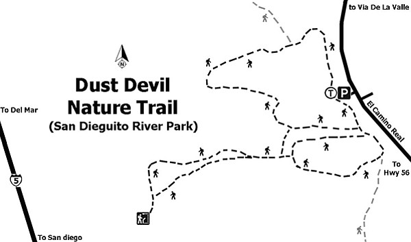 Map of the Dust Devil Trail