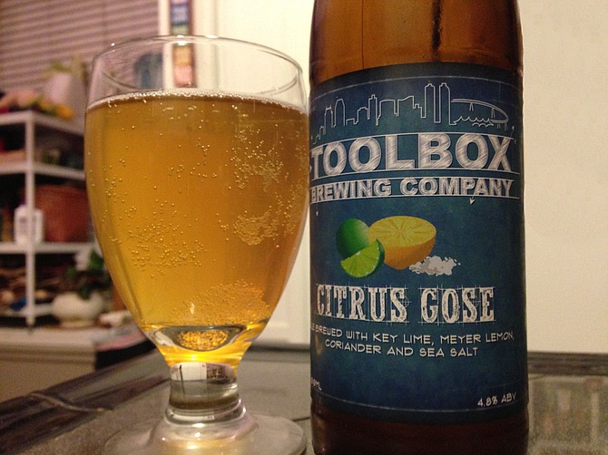The label depicts downtown SD, but to drink this beer you usually need to go to Vista.