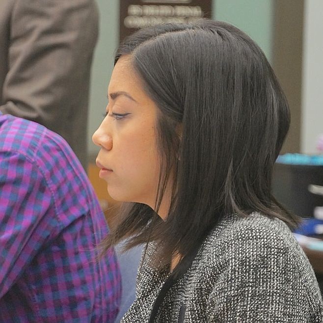 Prosecutor Melissa Ocampo was having trouble w witnesses. Photo by Eva