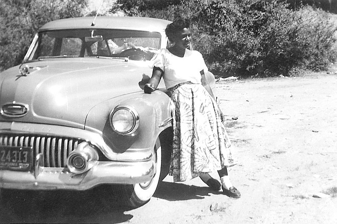 Paradine Ruff on the Hill, c. 1953. When she moved to the outlying burg of Otay, “I cried all the way there. And it was such a long ride in those days.” 