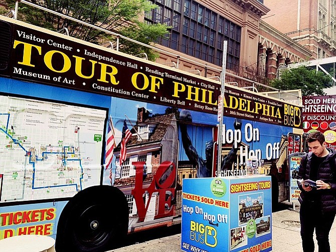 The Big Bus in Philly.