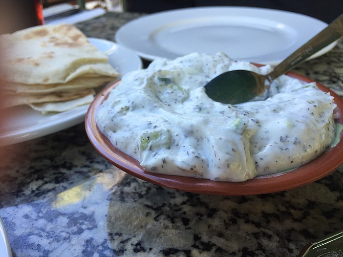Aladdin's tzatziki