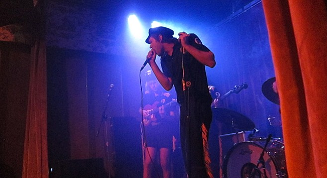 L.A. garage-rocker Mike Krol will miss the stage (and curtains) at Seven Grand.