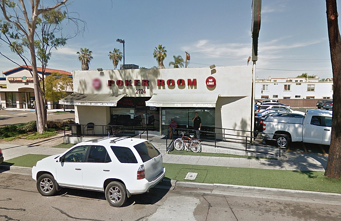 Palomar Card Club, 2724 El Cajon Boulevard