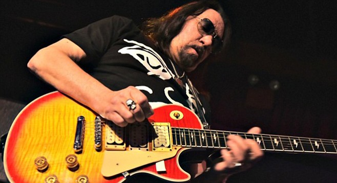 Kiss guitarist Ace Frehley, now of La Mesa, is recruiting local players like Ray Brandes for an upcoming covers collection.