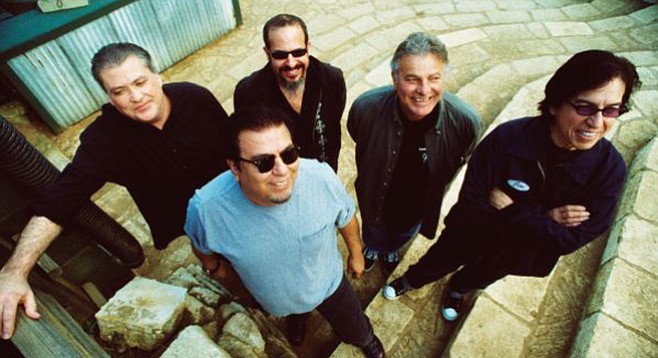Grammy winners Los Lobos will do the honors at Belly Up's New Year's Eve bash.