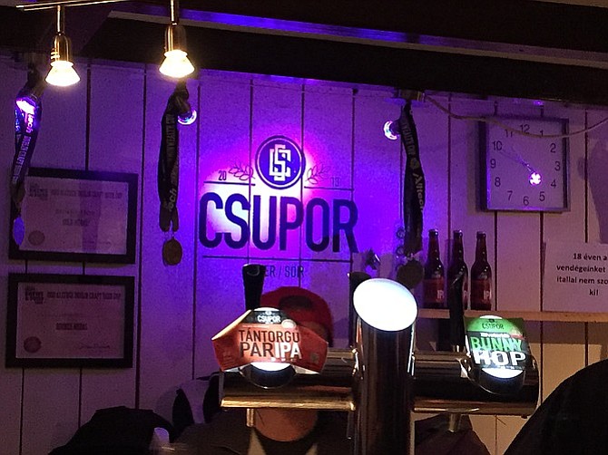Csupor is a find in a city traditionally not known for its beer.