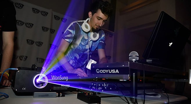 DJ Ntrickn will keep the nerds dancing for 24 hours at the inaugural NerdCon New Year’s event.