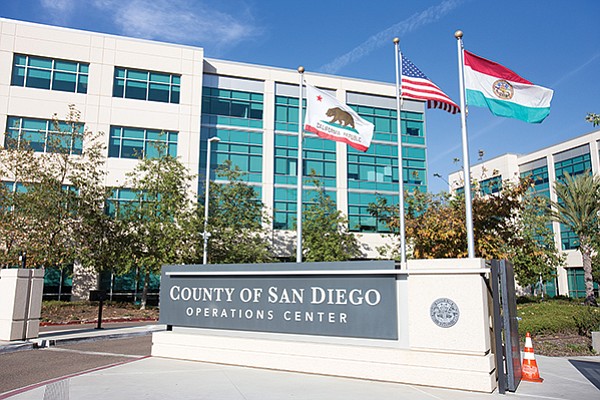 County of San Diego Operations Center, which houses Purchasing and Contracting office.