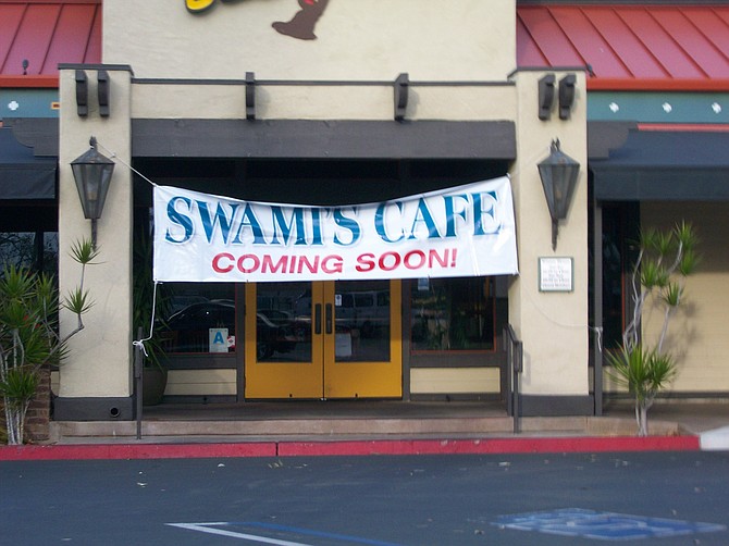 Swami's Cafe Coming Soon.