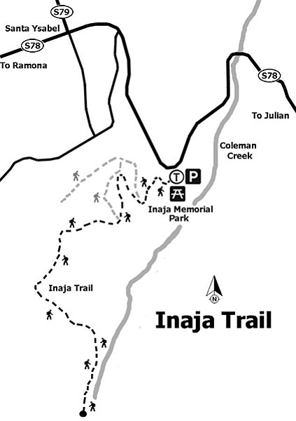 Map of Inaja