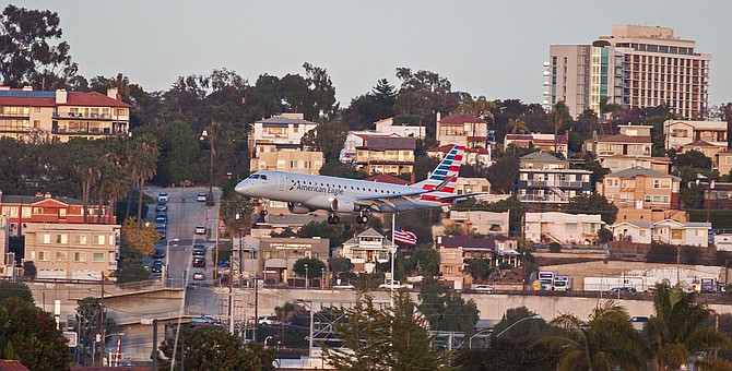 Aircraft Landing San Diego