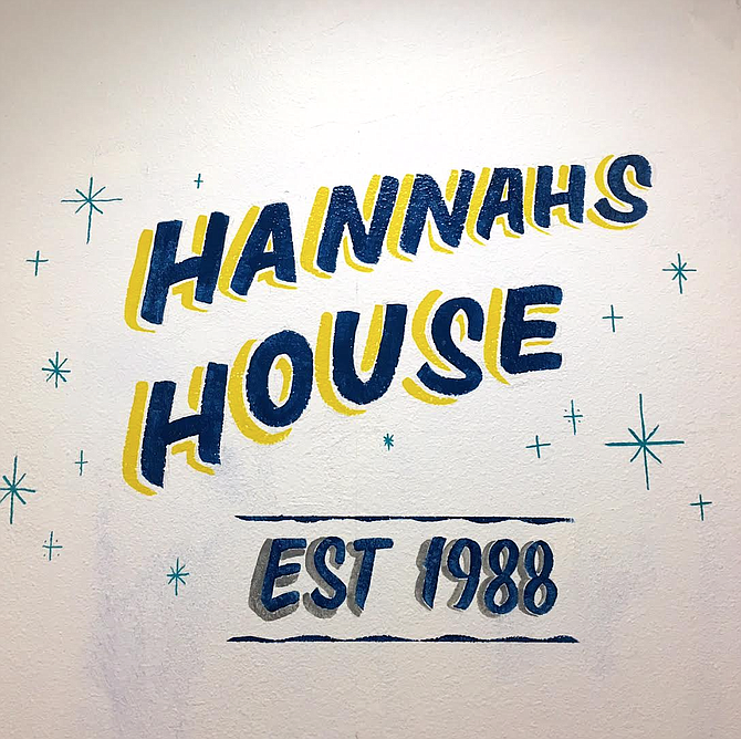 Hannah's House typography.