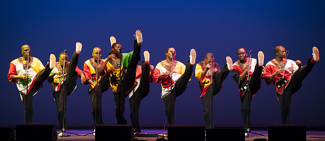 Multiple Grammy-winning choral group Ladysmith Black Mambazo takes the stage at Belly Up on Tuesday.