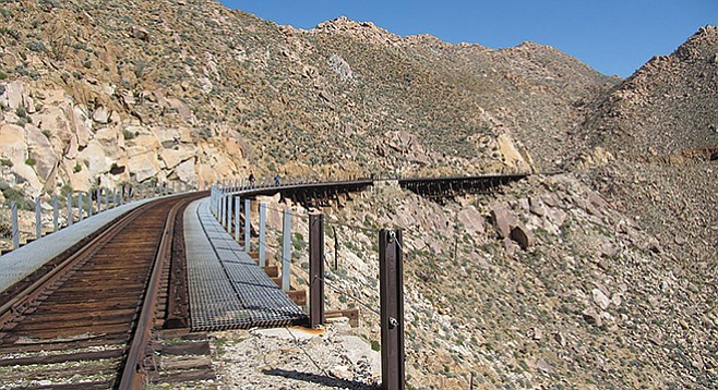 Carrizo Gorge Trestles - Image by Andy Boyd