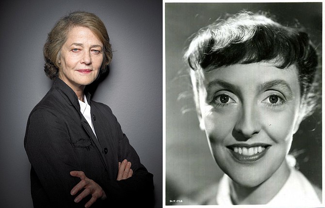 Ms. Rampling and Ms. Grenfell. Staggering similarity.
