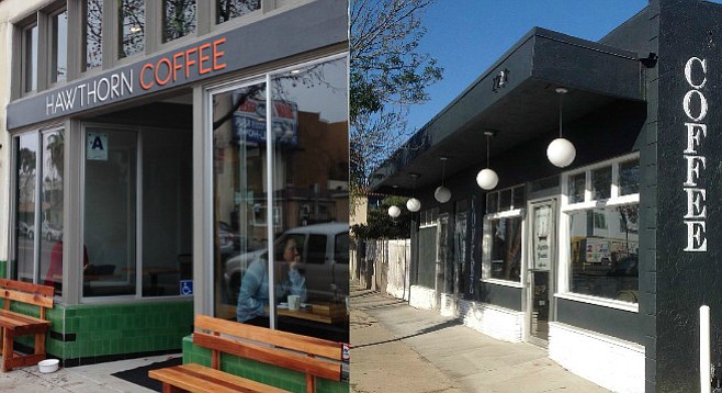 Two new coffee businesses recently opened on 30th Street; one has waiting competition, the other, a McDonald’s.