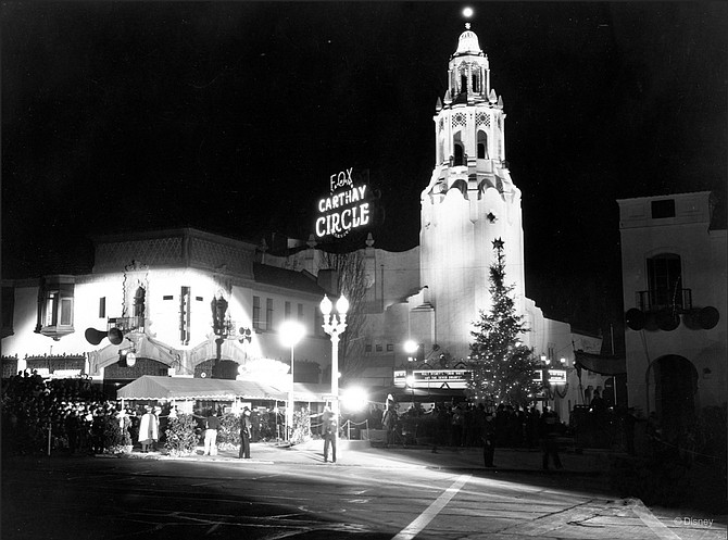 Gala premier at Hollywood's Fox Carthay Circle, January 7, 1937.