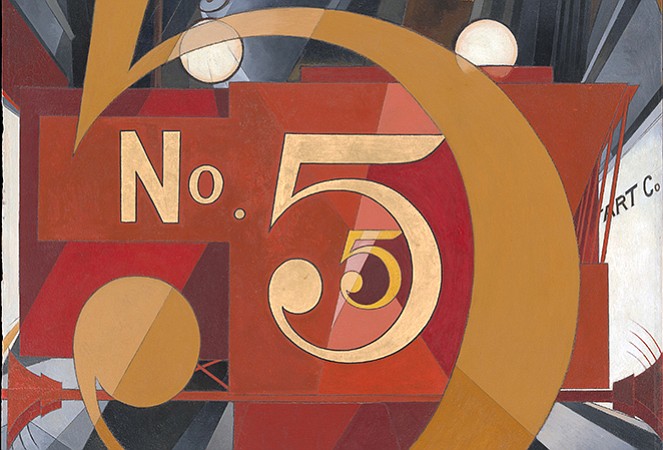 Charles Demuth's I Saw the Figure 5 in Gold
