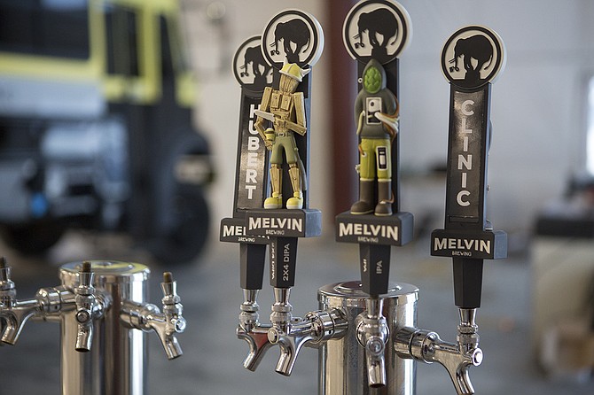 Wyoming's Melvin Brewing debuted in California with a synchronized nine-state release of its award-winning
brews. - Image by Greg Von Doersten