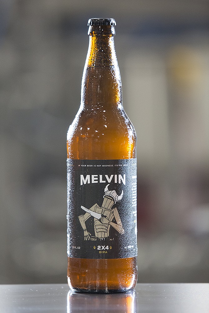 Juicy, resinous and a deceptively drinkable 10% ABV, 2x4 parades what Melvin's own brash tasting notes describe as the "Mad floral, citrusy, and clean taste of hop talent."