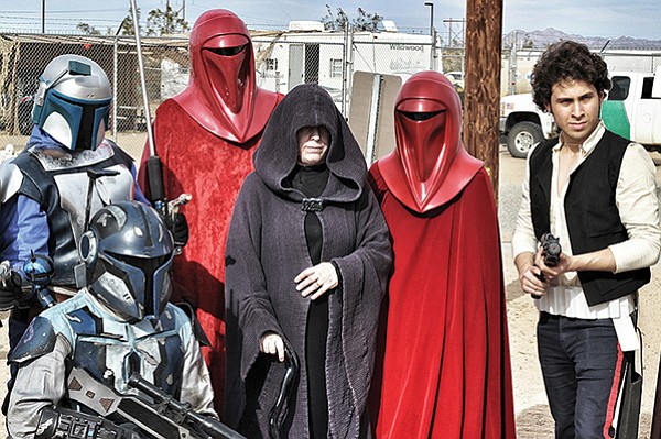 Cosplayers from as far as Phoenix and San Diego converged on the dunes of Buttercup Valley.