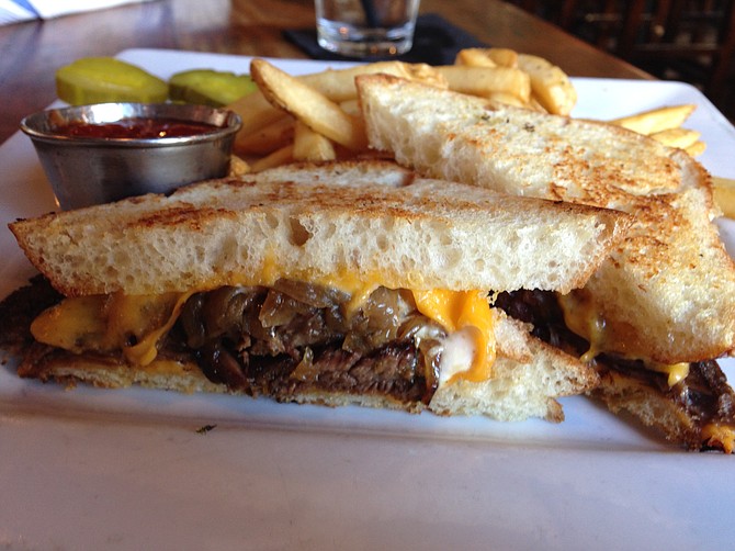 Hard to say no to a short rib grilled cheese.