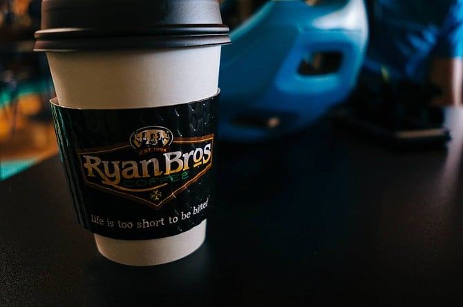 Ryan Bros Coffee - a local gem.