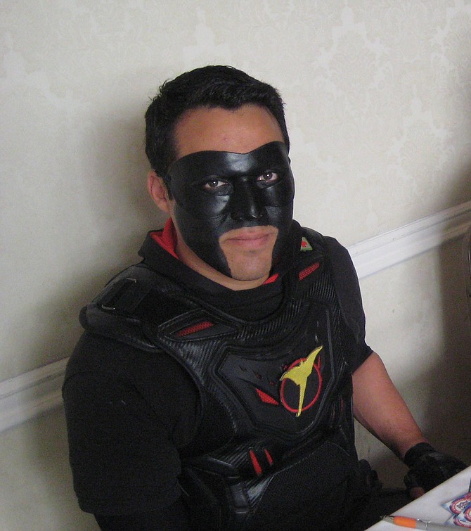 real life superhero at Xtreme Justice League table
