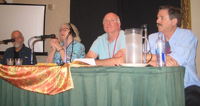 Dennis Smith, Jackie Estrada, Mike Towry and David Clark on San Diego Fandom in the 1960s panel