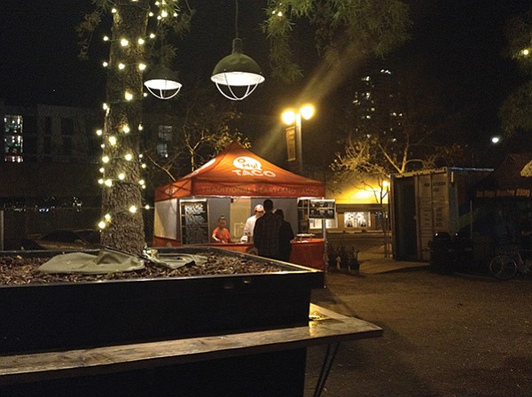 The little tent that could. O My! TACO delivers ancient tacos to East Village