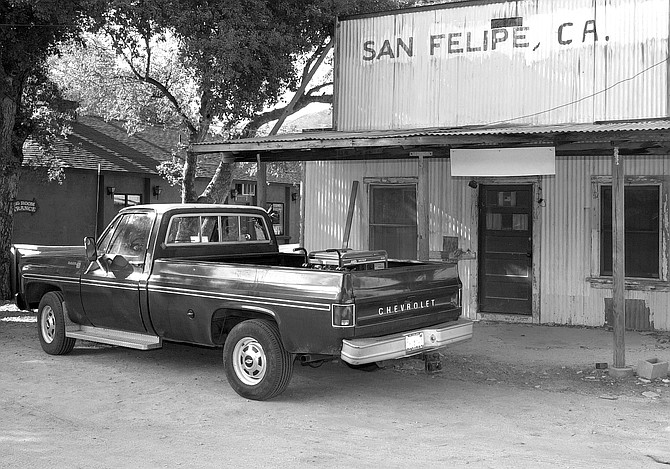 Closed San Felipe general store