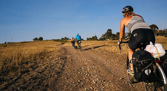 From pavement to dirt roads – taking a microadventure in San Diego.