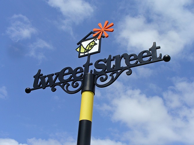 On Tweet Street, that neat street, I just want to say....