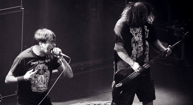 UK grindcore greats Napalm Death hit the Casbah stage Friday night!